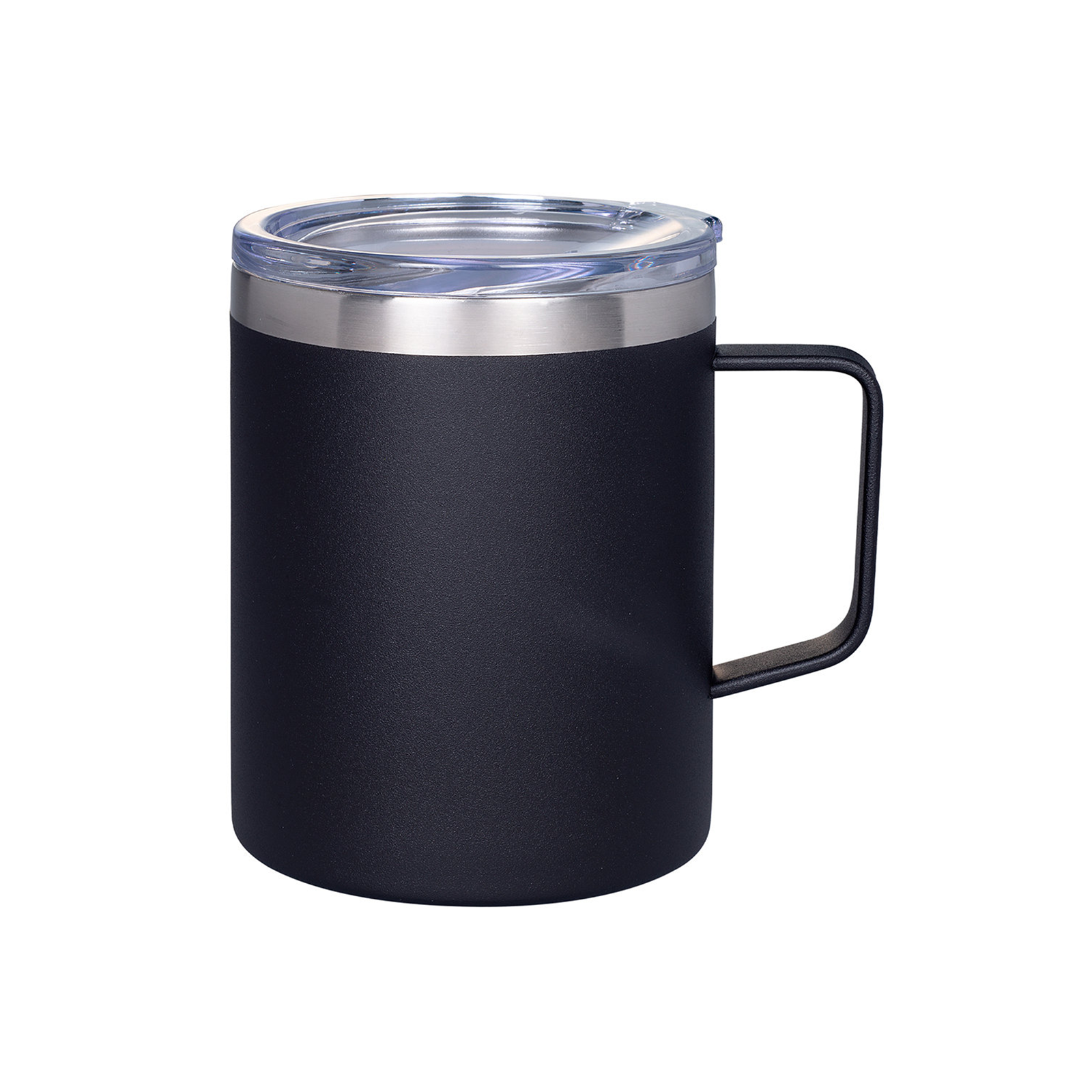 Prime Line 12oz Vacuum Insulated Coffee Mug With Handle