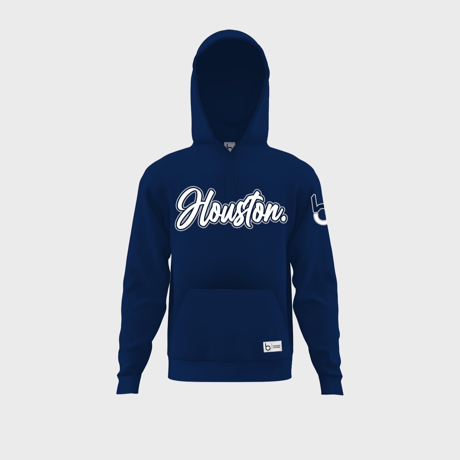 Houston - Hoop City Hoodie (Blue)