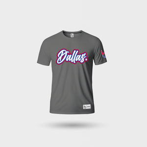 Dallas - Hoop City T-Shirt (Grey)